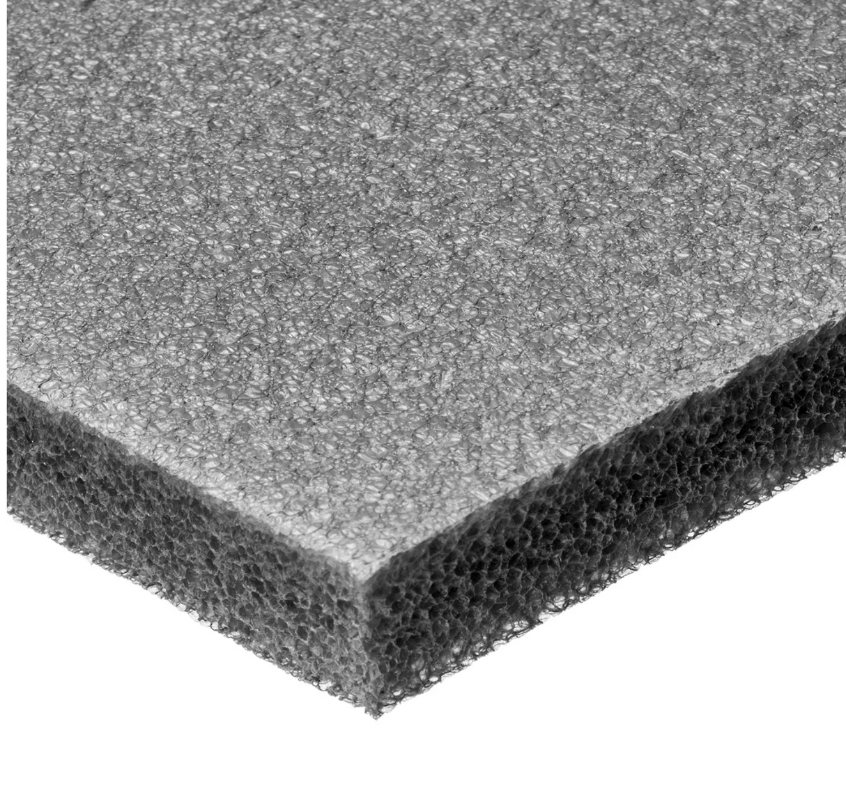 1" FOAM, BLACK