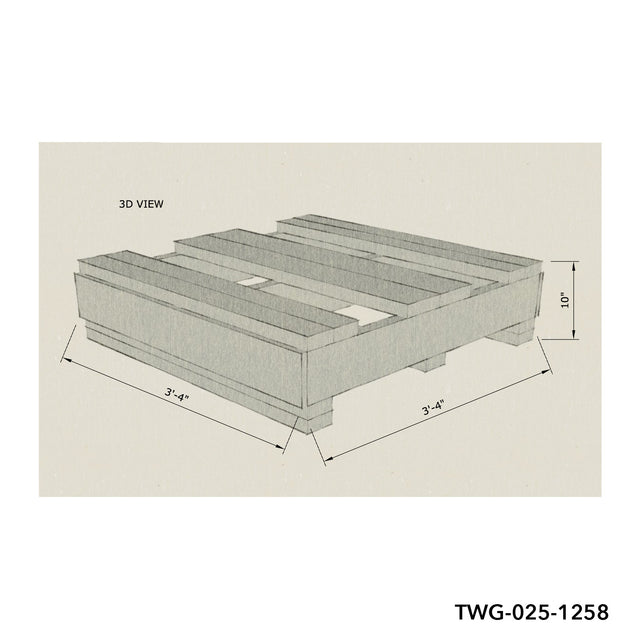 TWG Box 40 x 40 7½” Gap, tulsapacking.com