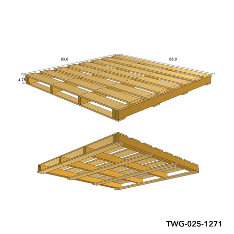 Pallet 63 x 63 #TWG-025-1271, tulsapacking.com