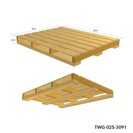 Pallet 48 x 60 #TWG-025-3091, tulsapacking.com